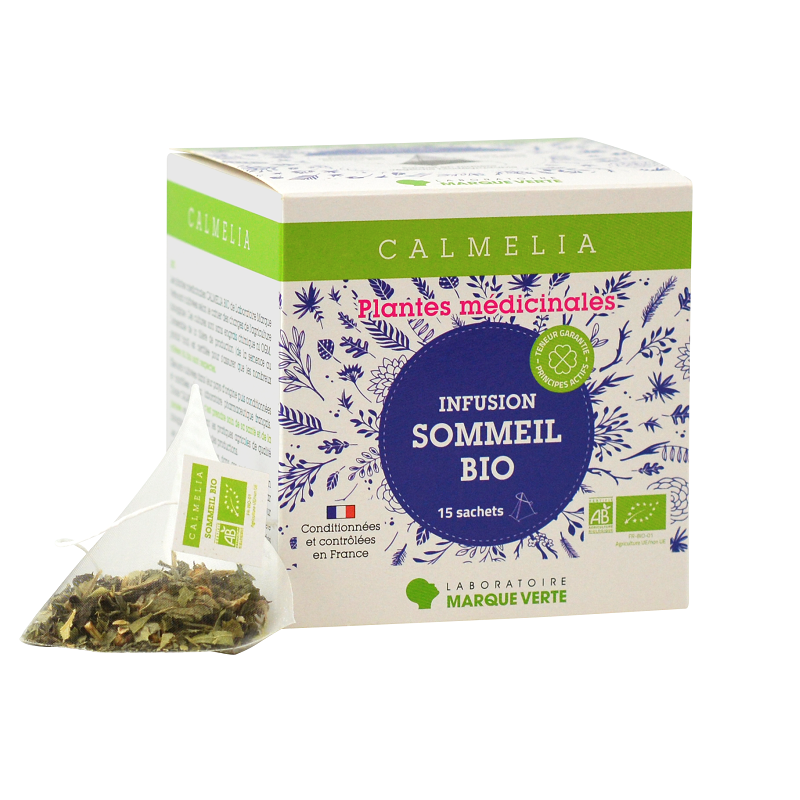 Infusion Sommeil Bio - 15 infusettes CALMELIA