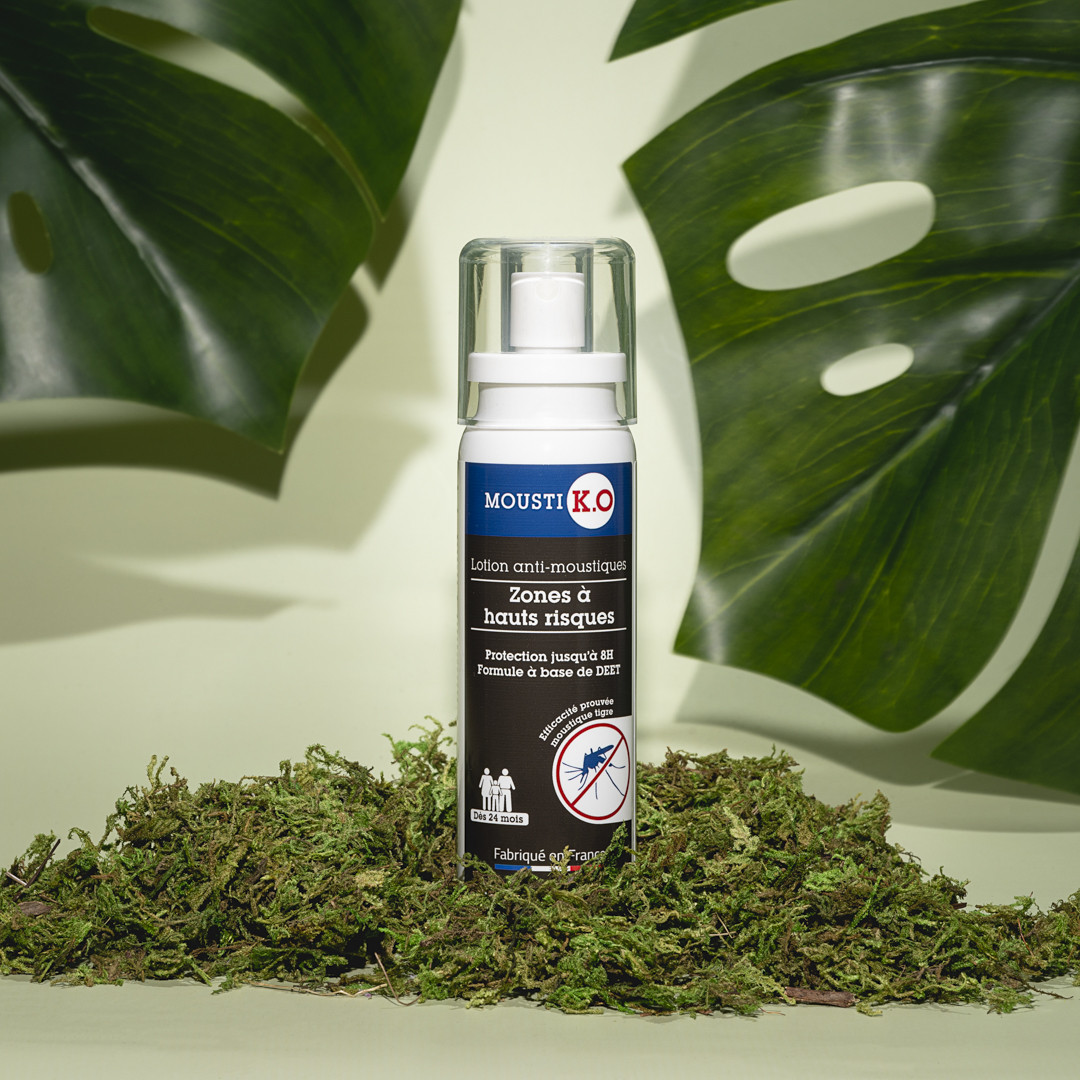 Lotion anti-moustiques zones à hauts risques 100ml - Mousti K.O