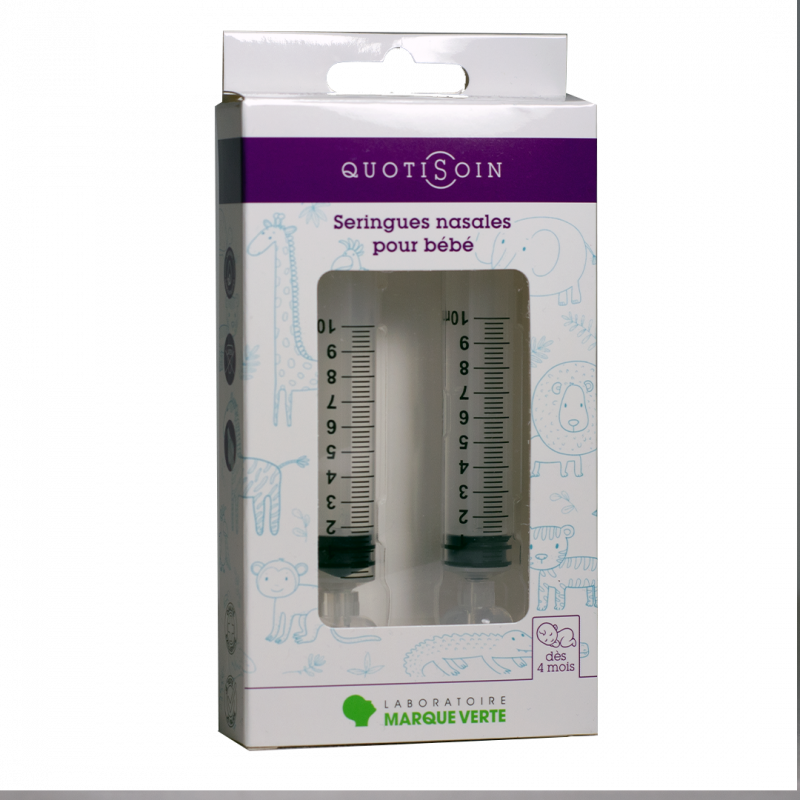 Seringues nasales pour bébé
