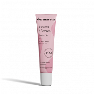 Baume à lèvres teinté rose 15 ml Dermasens