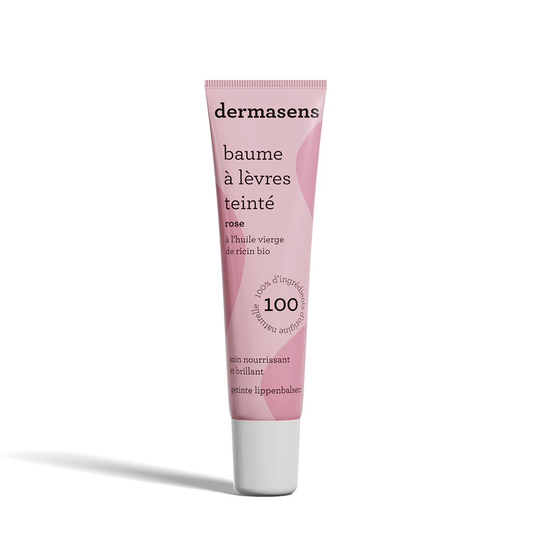Baume à lèvres teinté rose 15 ml Dermasens