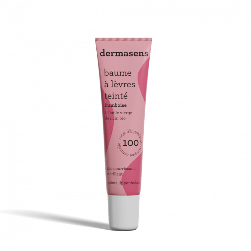Baume à lèvres teinté framboise 15 ml Dermasens