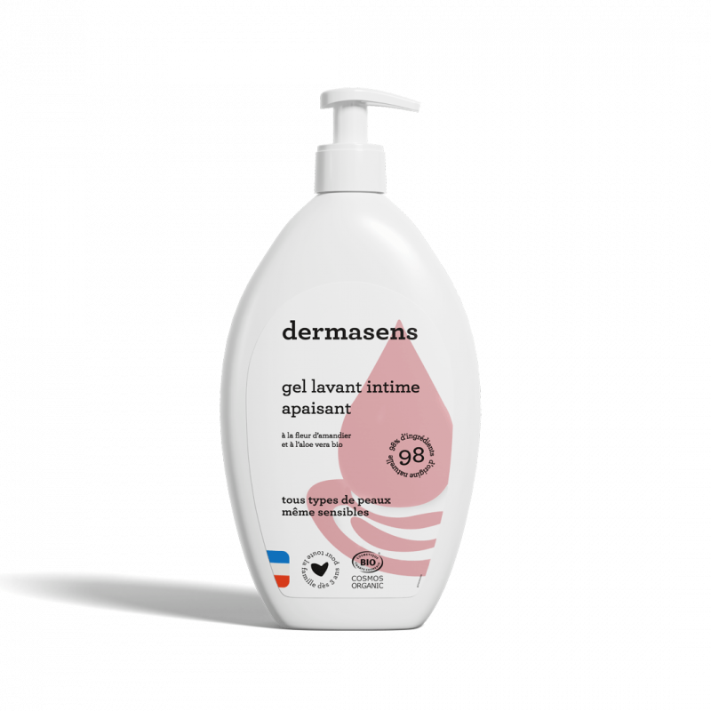 Gel lavant intime apaisant certifié bio 490ml Dermasens