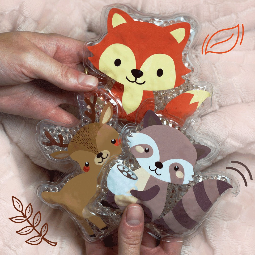 Compresse chaud / froid billes kids Actikiné - Mon p'tit Renard