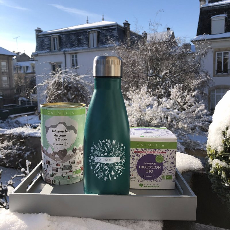 Bouteille isotherme 350ml Calmelia