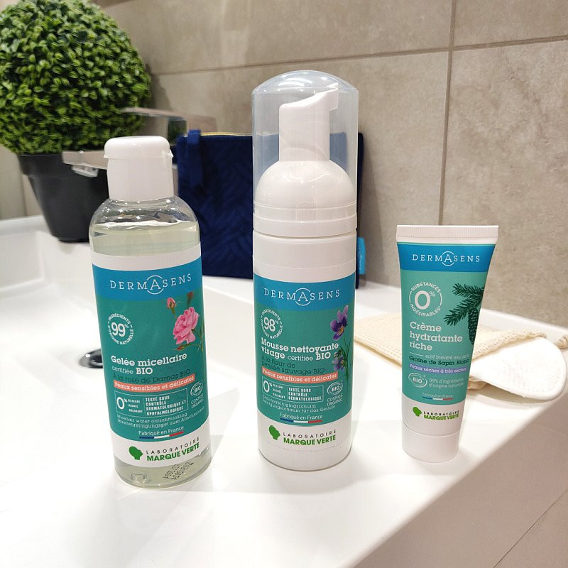 Routine visage peau sèche à très sèche