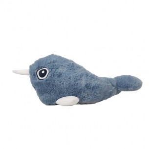 Bouillotte peluche narval