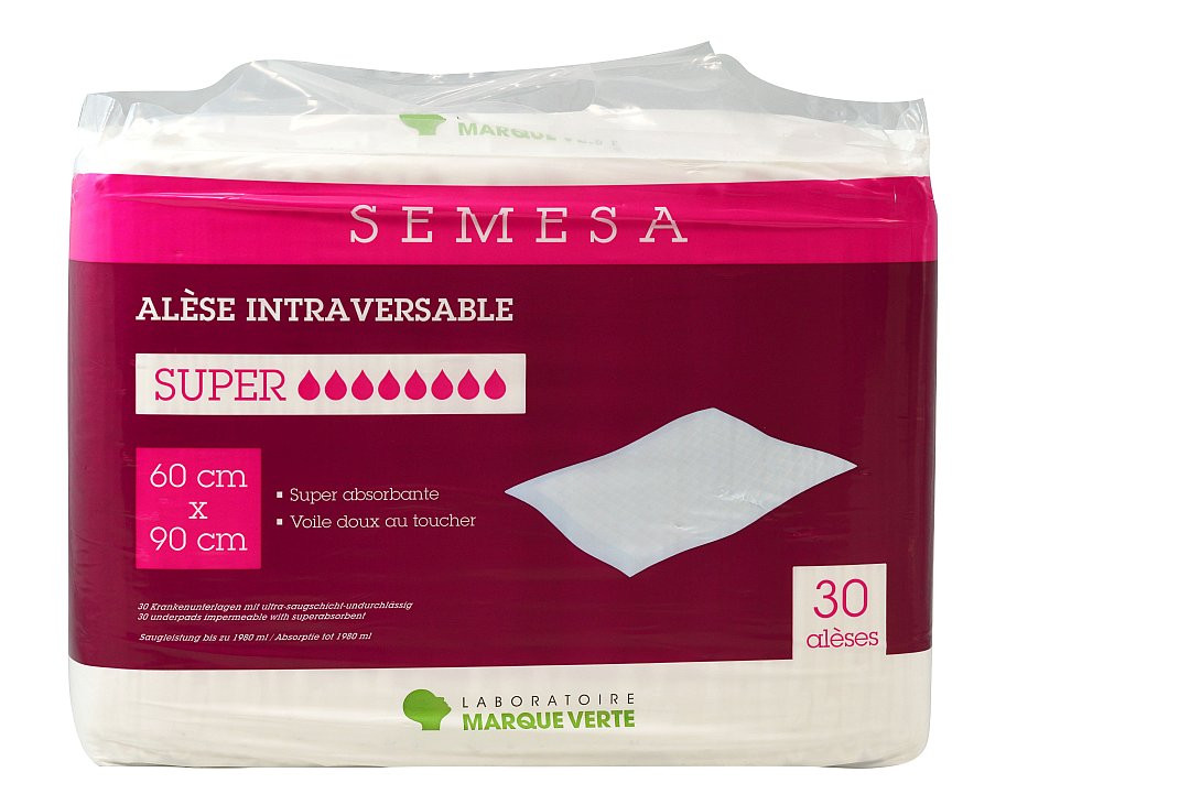 alèse jetable 60x90 super