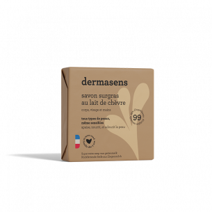 Savon surgras au lait de chèvre 100g Dermasens