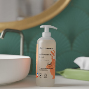 Gel lavant bio bébé 3 en 1 500ml DERMASENS