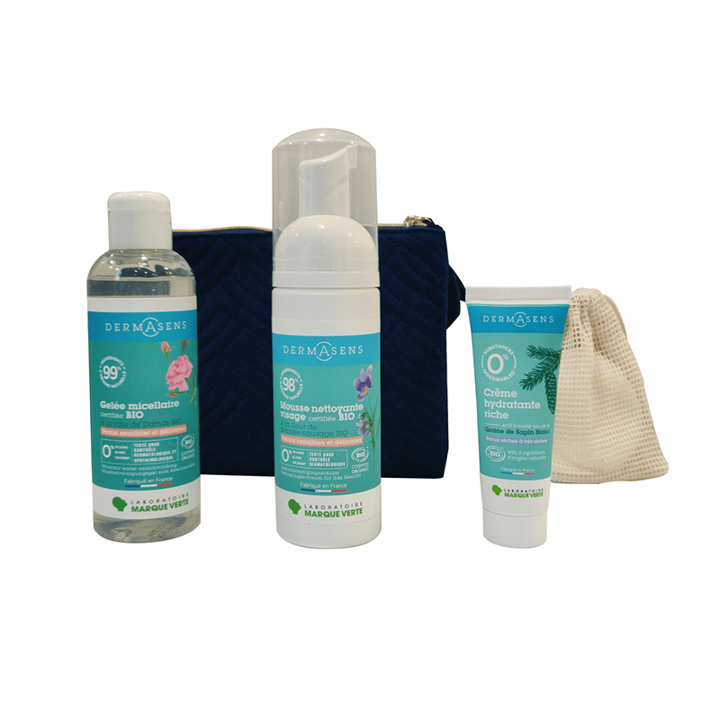 Routine visage peau sèche à très sèche spéciale Saint-Valentin Dermasens