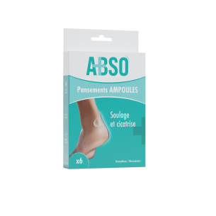 Pansements ampoules ABSO en boîte de 6
