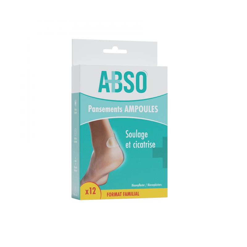 Pansements ampoules ABSO en boîte de 12
