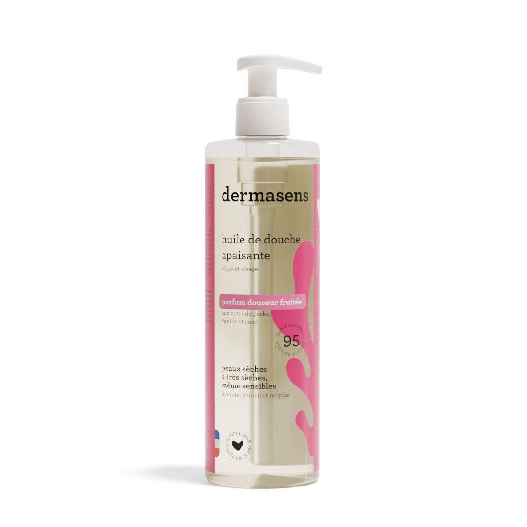 Huile de douche apaisante Douceur fruitée 395ml DERMASENS