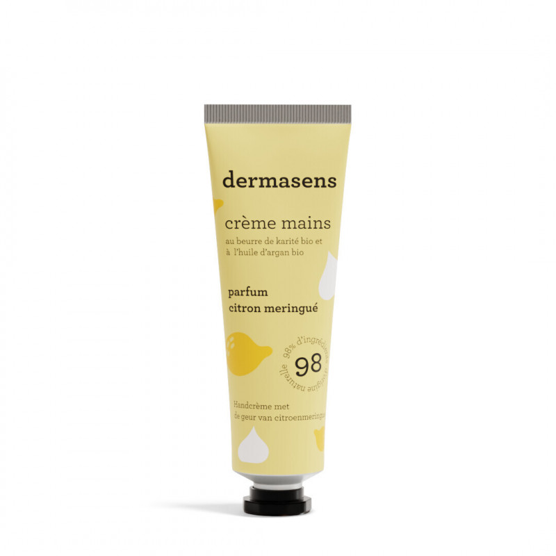 Crème mains hydratante parfum citron meringué 30ml DERMASENS