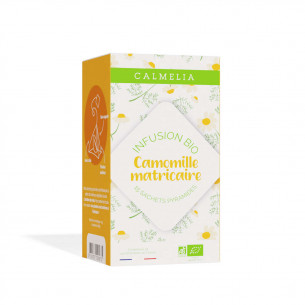 Infusion camomille bio - 15 infusettes Calmelia