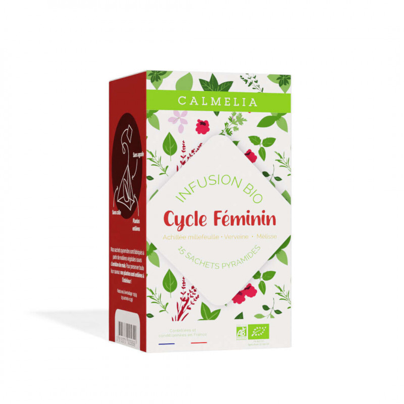 Infusion cycle féminin - 15 infusettes Calmelia