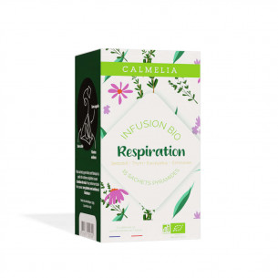 Infusion respiration bio - 15 infusettes CALMELIA