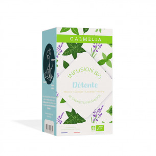 Infusion détente bio - 15 infusettes CALMELIA