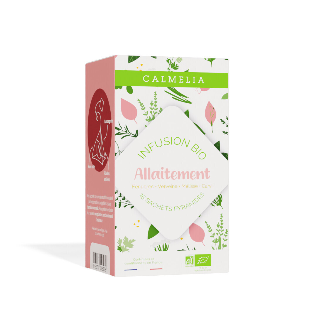 Infusion Allaitement Bio - 15 infusettes Calmelia