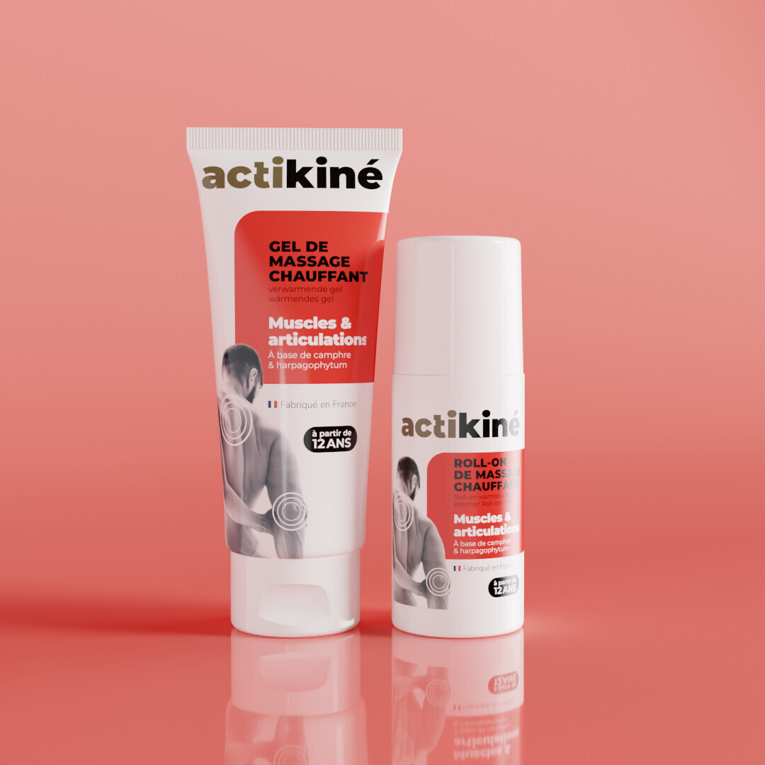 Gel effet chaud 100ml ACTIKINE