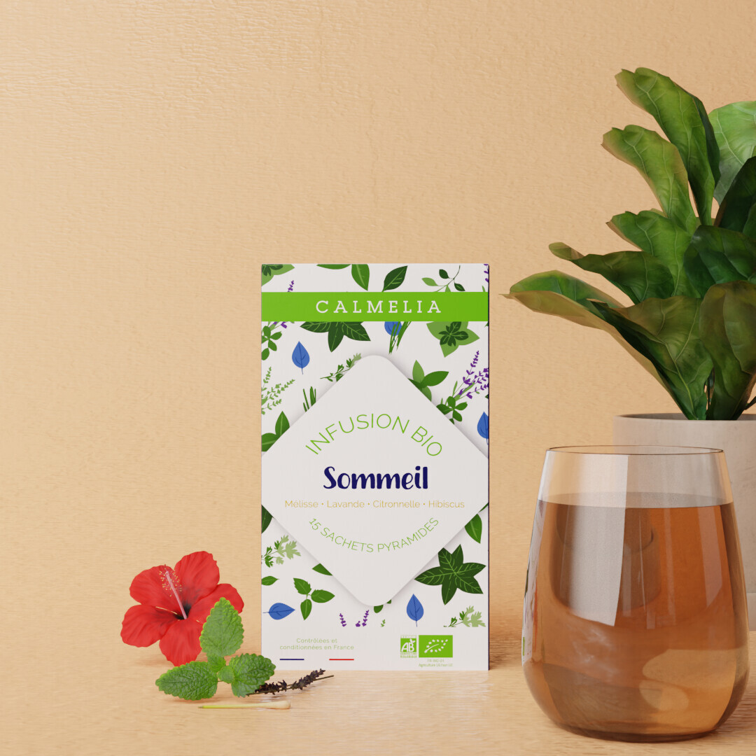 Infusion Sommeil Bio - 15 infusettes CALMELIA