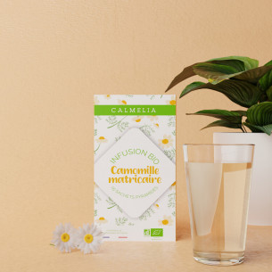 Infusion camomille bio - 15 infusettes Calmelia