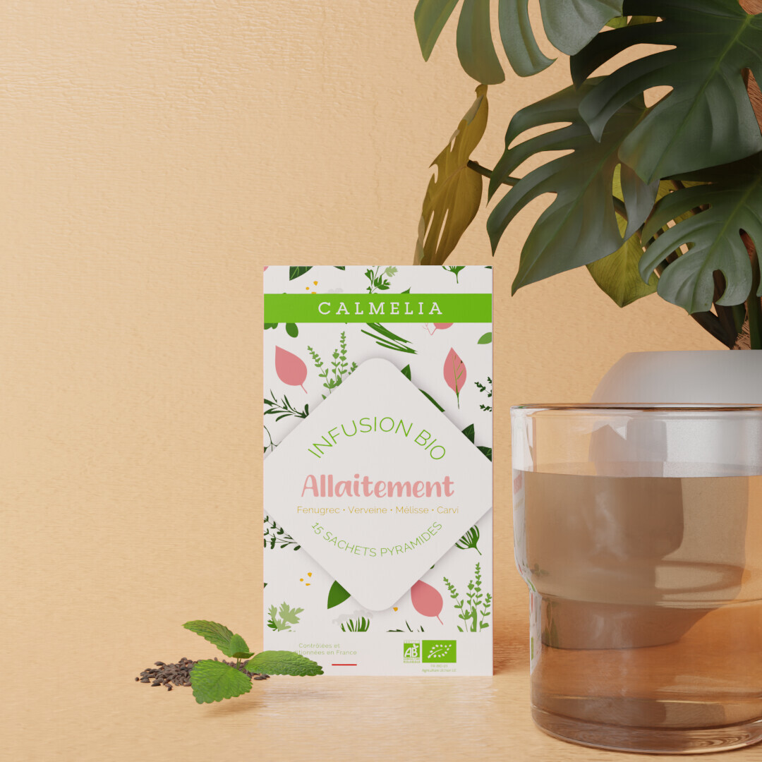 Infusion Allaitement Bio - 15 infusettes Calmelia