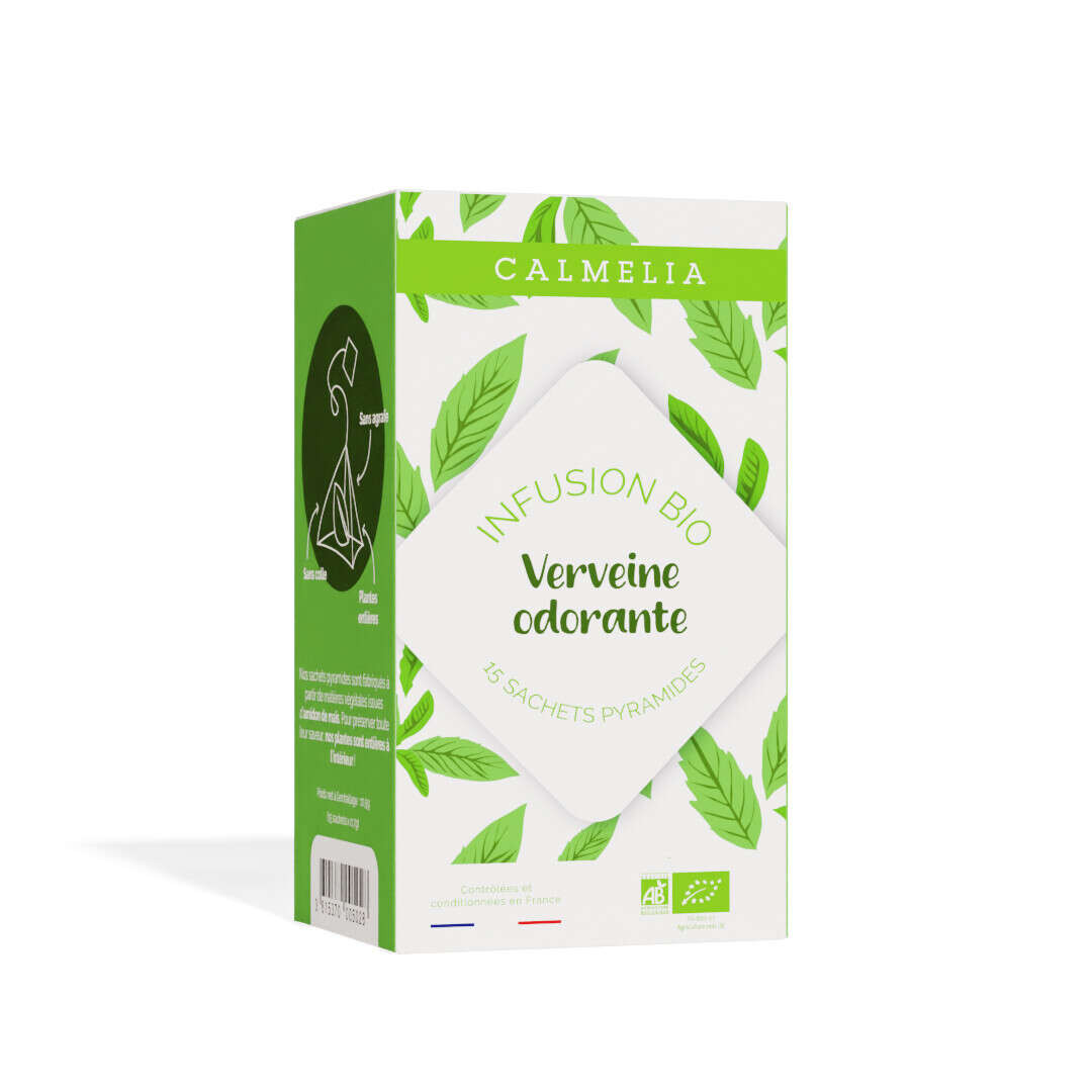 Infusion verveine odorante bio - 15 infusettes Calmelia