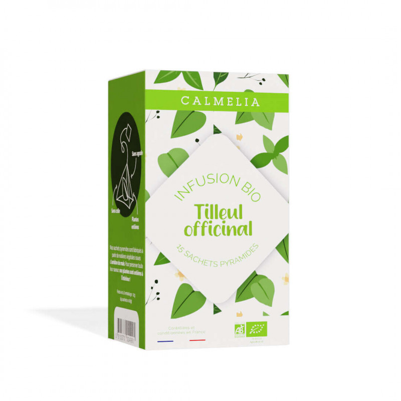 Infusion tilleul bio - 15 infusettes Calmelia