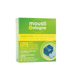 Recharge Tablettes anti-moustiques Moustikologne 