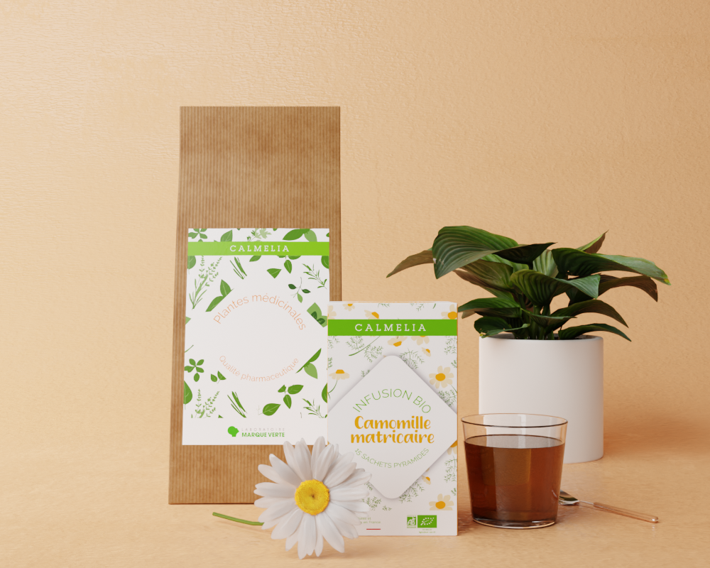 Infusion camomille bio Calmelia
